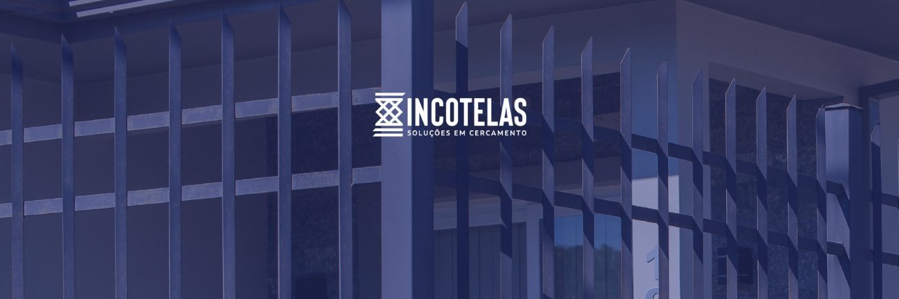 Grade metálica de proteção em residência